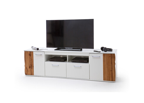 Tv-alus GRANADA tamm / valge, 203x44xH59 cm