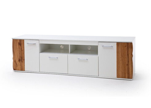 Tv-alus GRANADA tamm / valge, 203x44xH59 cm