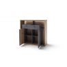 Kummut LIZZANO matthall / tamm, 115x40xH108 cm