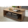 Diivanilaud LIZZANO matthall / tamm, 115x65xH43 cm