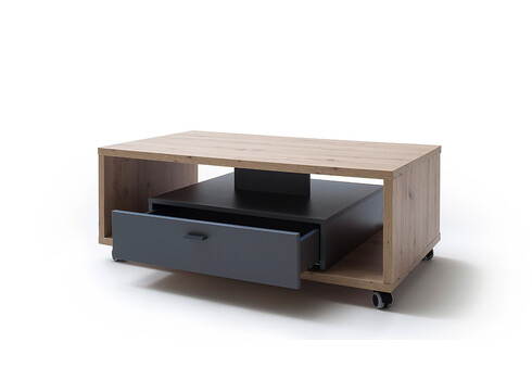 Diivanilaud LIZZANO matthall / tamm, 115x65xH43 cm