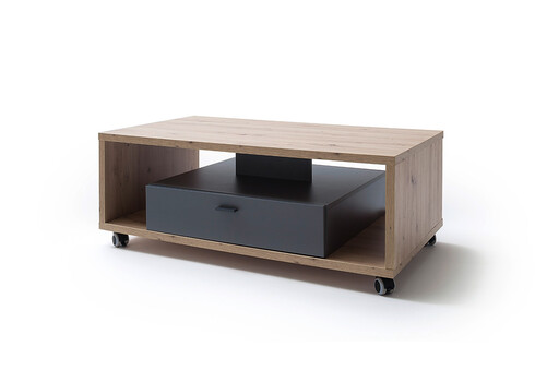 Diivanilaud LIZZANO matthall / tamm, 115x65xH43 cm