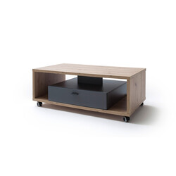 Diivanilaud LIZZANO matthall / tamm, 115x65xH43 cm