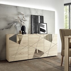 Kummut VITTORIA tamm, 181x42xH84 cm