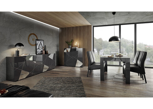 Kummut VITTORIA antratsiit läige, 241x42xH84 cm