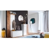 Peegel GRANADA tamm, 65x172xH56 cm