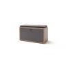 Esikupink LIZZANO matthall / tamm, 86x37xH45 cm