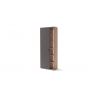 Esikukapp LIZZANO matthall / tamm, 76x37xH199 cm