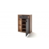 Kummut LIZZANO matthall / tamm, 76x37xH103 cm