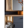 Peegel LIZZANO matthall / tamm, 65x17xH56 cm