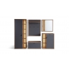 Esikukomplekt LIZZANO matthall / tamm