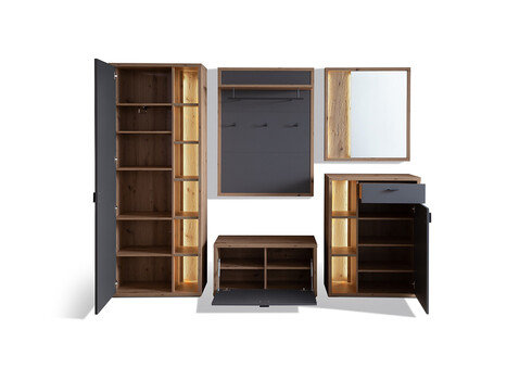 Esikukomplekt LIZZANO matthall / tamm