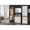 Seinanagi NIA valge / tamm, 69x30xH180 cm