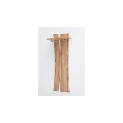 Seinanagi NIA valge / tamm, 69x30xH180 cm
