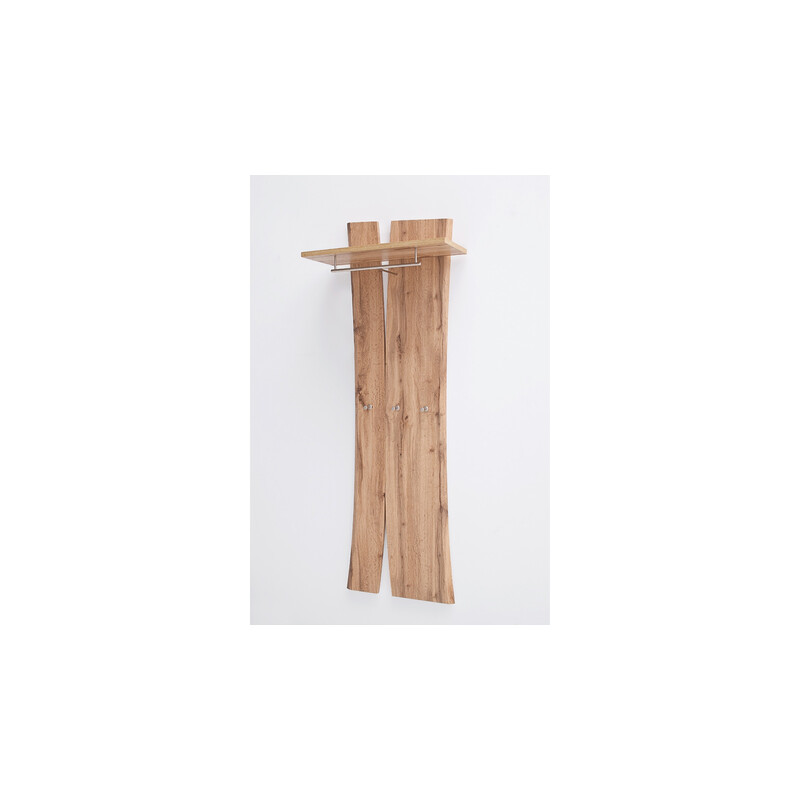 Seinanagi NIA valge / tamm, 69x30xH180 cm