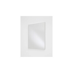 Peegel NIA valge / tamm, 58x2xH74 cm