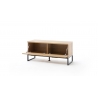 Esikupink TOLEDO tamm / must, 101x38xH46 cm
