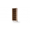 Esikukapp TOLEDO tamm / must, 66x38xH196 cm