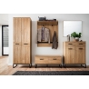 Seinanagi TOLEDO tamm / must, 90x28xH113 cm