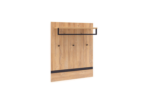 Seinanagi TOLEDO tamm / must, 90x28xH113 cm