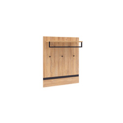 Seinanagi TOLEDO tamm / must, 90x28xH113 cm
