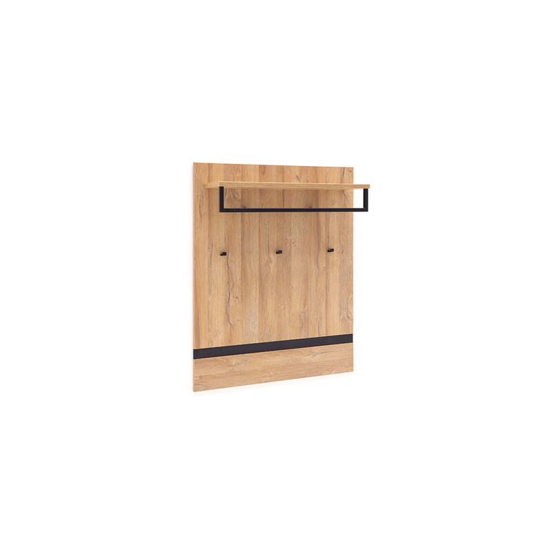 Seinanagi TOLEDO tamm / must, 90x28xH113 cm