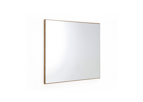 Peegel TOLEDO tamm / must, 81x2xH70 cm