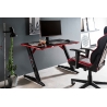 Kirjutuslaud MC-Racing 7 must / punane, 120x60xH73 cm