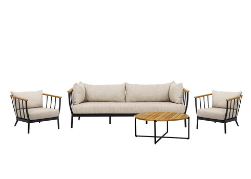 Aiamööbli komplekt Apple Bee CONDOR must / helebeež