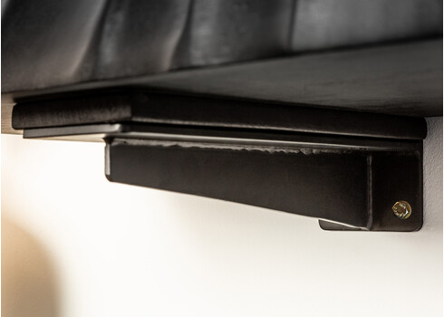 Tv-alus SCORPION must / kuldne, 160x33xH29 cm