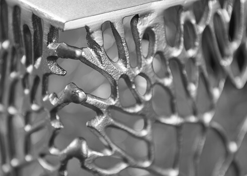 Abilaudade komplekt LEAF hõbedane