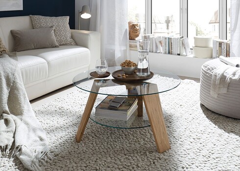 Diivanilaud LUBLIN metsik tamm, 75xH40 cm