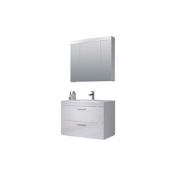 Vannitoakomplekt DEVON valge kõrgläige