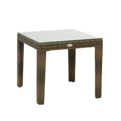 Abilaud WICKER 50x50xH45cm cappuccino, aiamööbel
