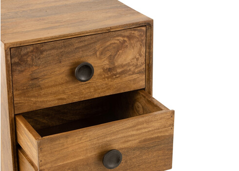 Kummut LORA pruun, 40x40xH88 cm