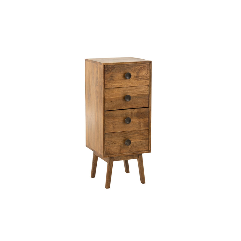 Kummut LORA pruun, 40x40xH88 cm
