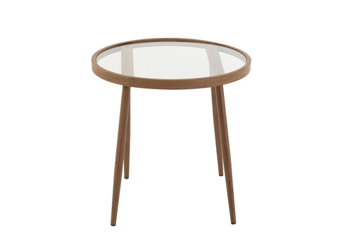 Diivanilaud ZAKHA tumepruun, 50x50xH50 cm