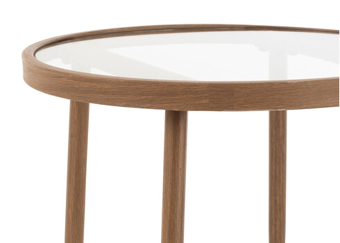 Diivanilaud ZAKHA tumepruun, 50x50xH50 cm