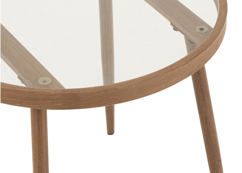 Diivanilaud ZAKHA tumepruun, 50x50xH50 cm