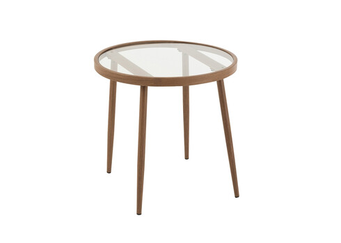 Diivanilaud ZAKHA tumepruun, 50x50xH50 cm