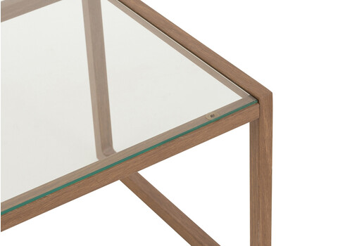 Diivanilaud ZAKHA tumepruun, 91x51xH42 cm