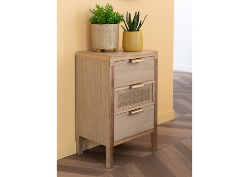 Kummut PURA pruun, 40x30xH63 cm