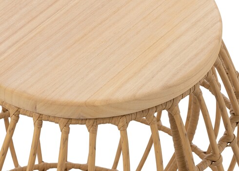 Abilaud BASKY helepruun, 90x36xH50 cm