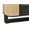 Tv-alus MOLLY must / helepruun, 140x40xH51 cm