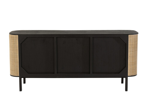 Kummut MOLLY must / helepruun, 180x46xH80 cm