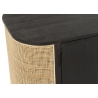 Kummut MOLLY must / helepruun, 180x46xH80 cm