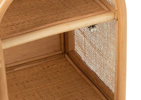 Kapp ELLEN pruun, 38x35xH60 cm