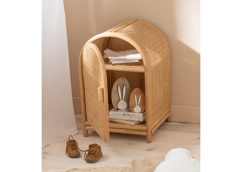 Kapp ELLEN pruun, 38x35xH60 cm