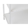 Riiul RUSTIC valge / pruun, 55x38xH140 cm