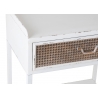 Riiul RUSTIC valge / pruun, 55x38xH140 cm